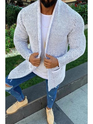 Men's Knit Pocket Cardigan