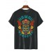 Men's Hawaiian Traditional Tribal Tik Mask Short Sleeve T-Shirt